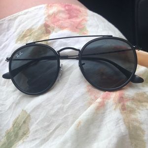 Ray-Ban Round Double Bridge Sunglasses